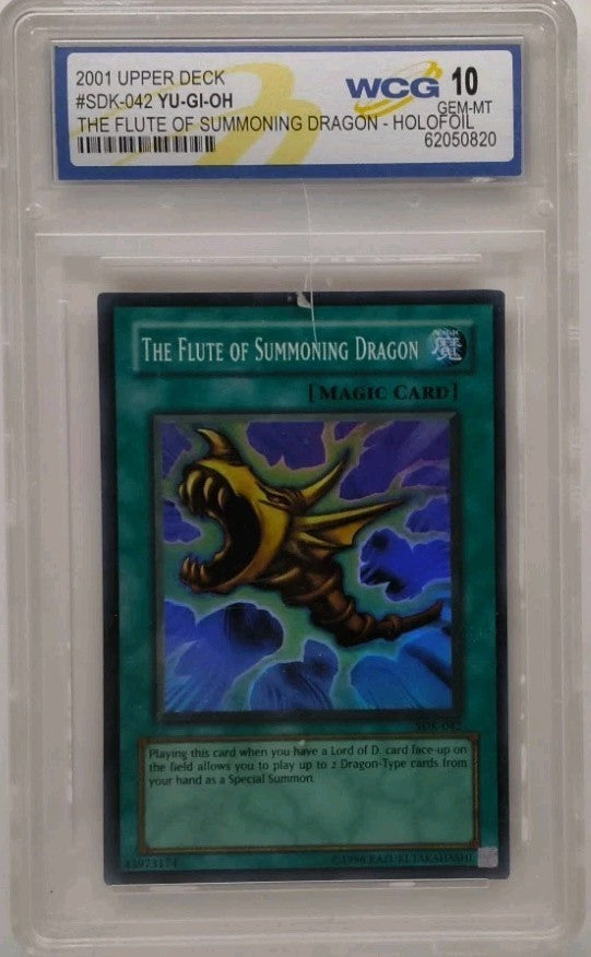 2001 Upper Deck Yu-Gi-Oh! The Flute of Summoning Dragon WCG 10 Gem Mint