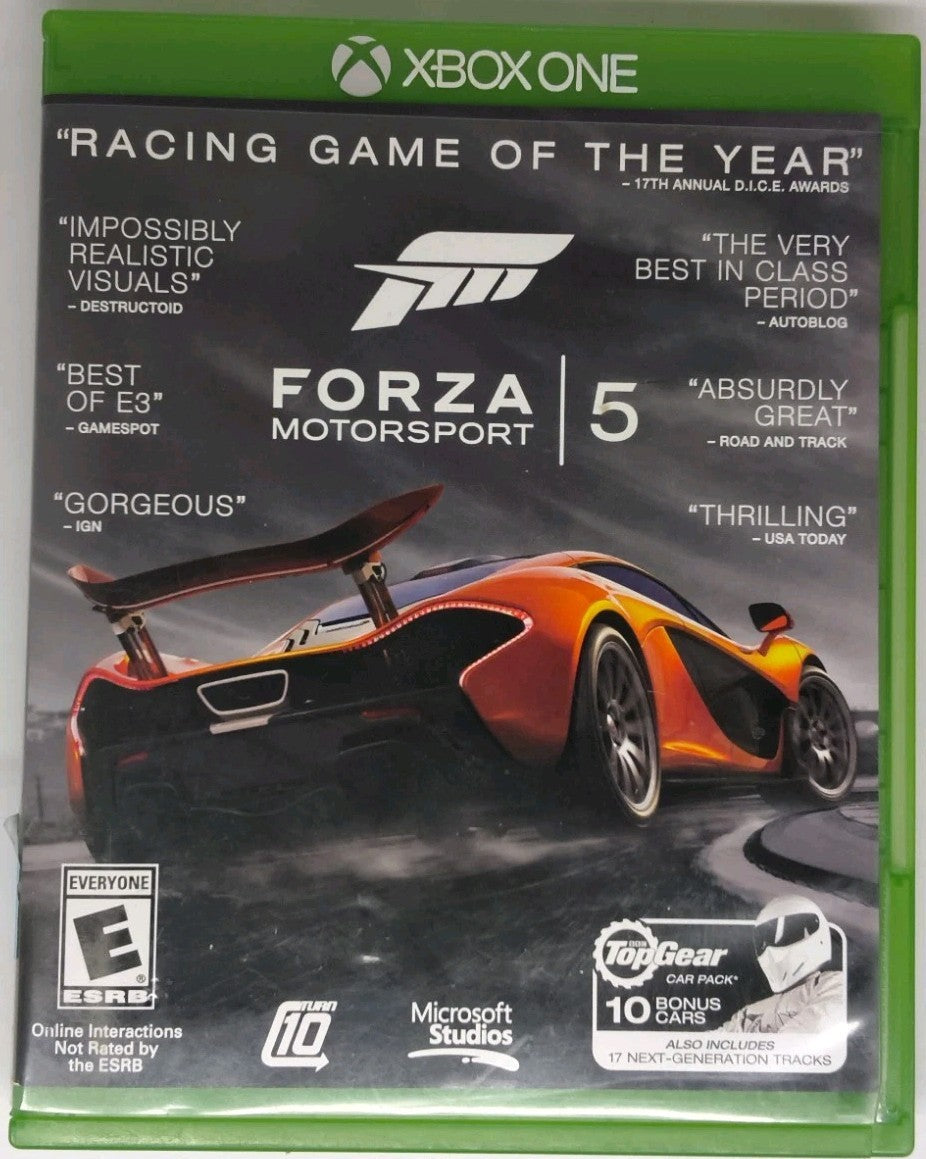 Forza Motorsport 5 (Xbox One) CIB Complete In Box Authentic