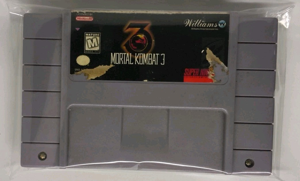 Mortal Kombat 3 (SNES) Cartridge Only Authentic Tested