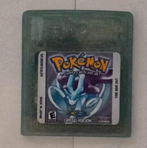 [GAME ONLY NO CASE NO MANUAL] Pokemon: Crystal Version (Game Boy Color)
