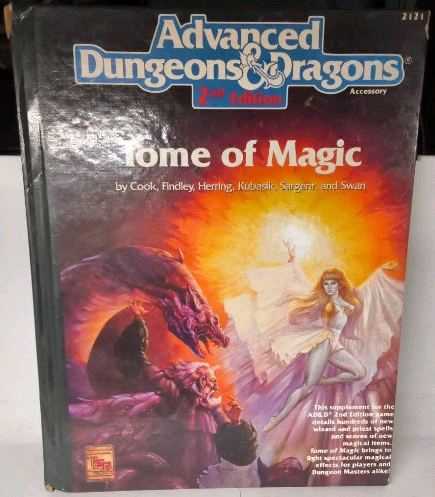 Advanced D&D 2nd Edition Tome of Magic by David Fuller Cook (1991)