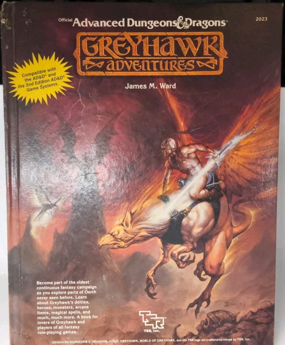 Advanced D&D Greyhawk Adventures by James M. Ward (1988)