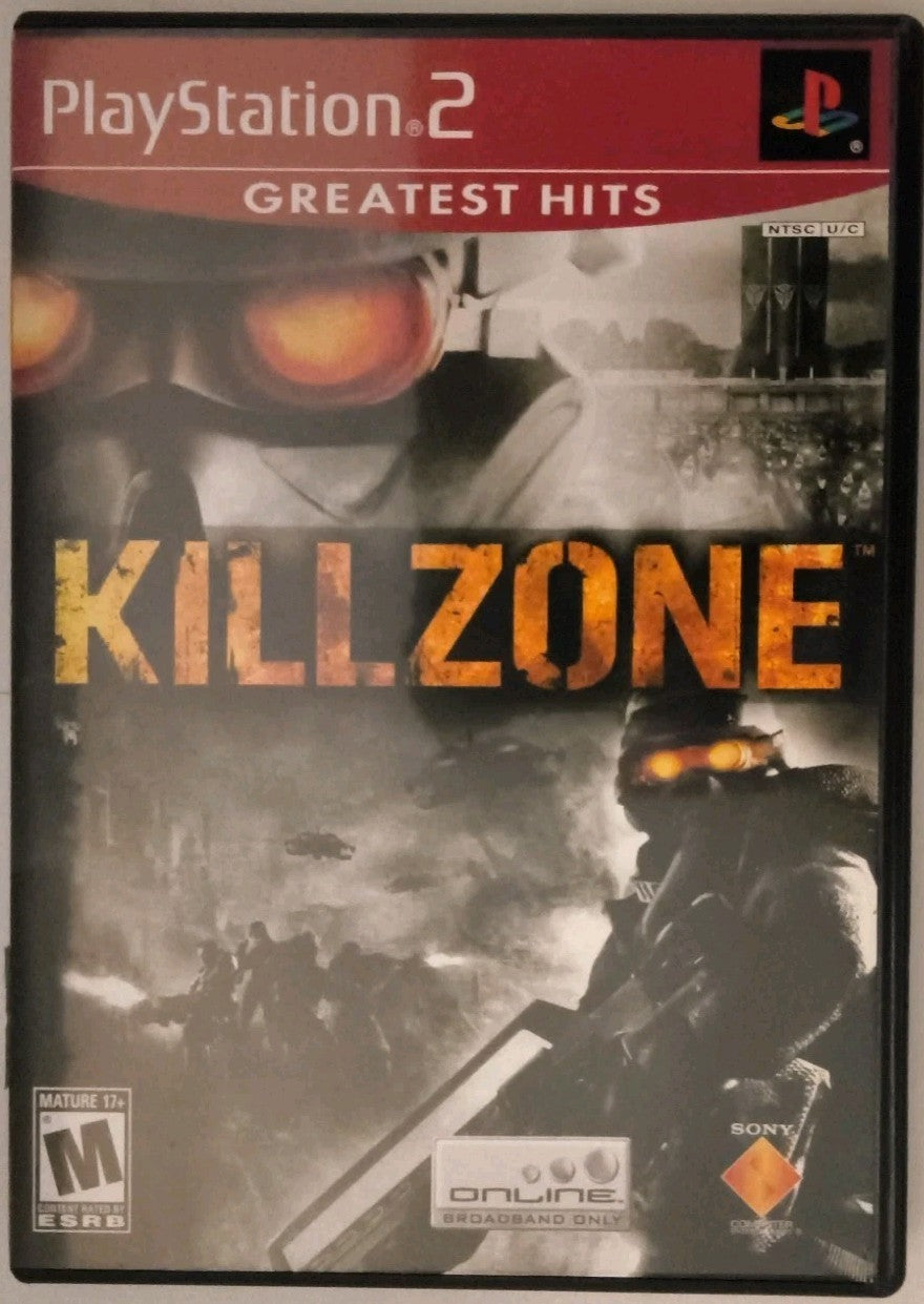 Killzone (Sony PlayStation 2) CIB Complete In Box Authentic Tested