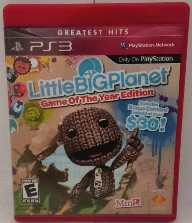 LittleBigPlanet Game of the Year Edition (Sony PlayStation 3) CIB Authentic