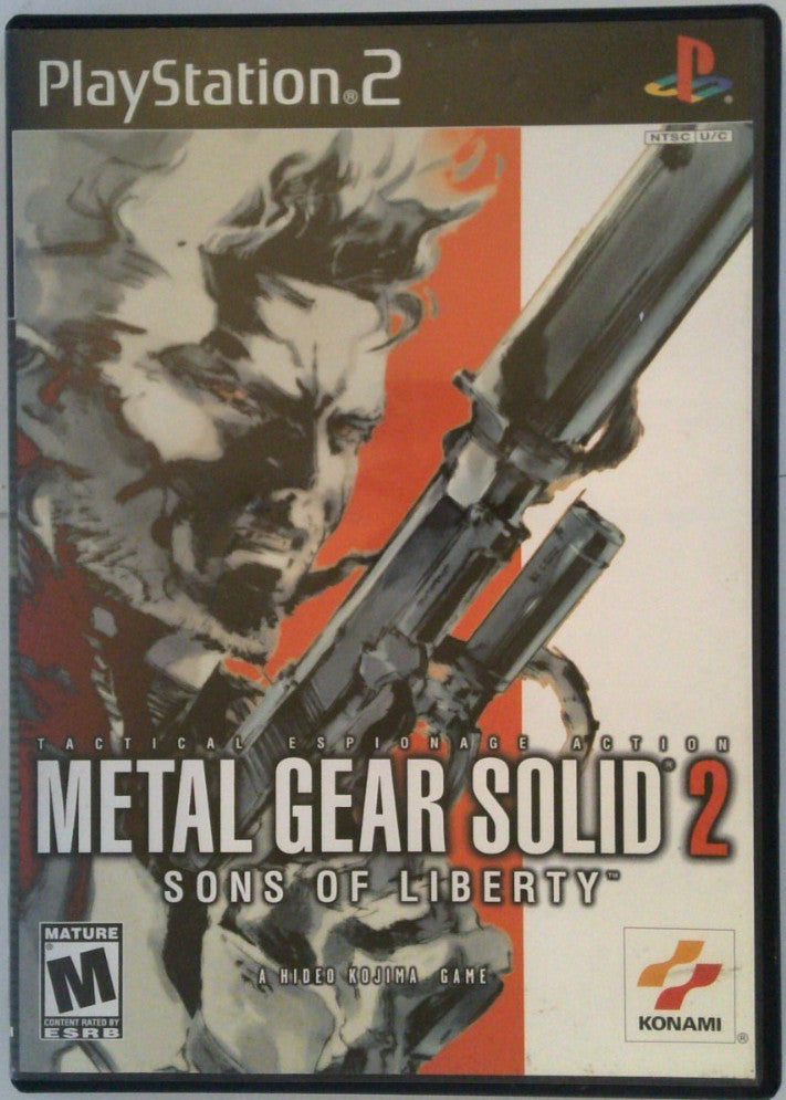 Metal Gear Solid 2: Sons of Liberty (Sony PlayStation 2) CIB Complete In Box