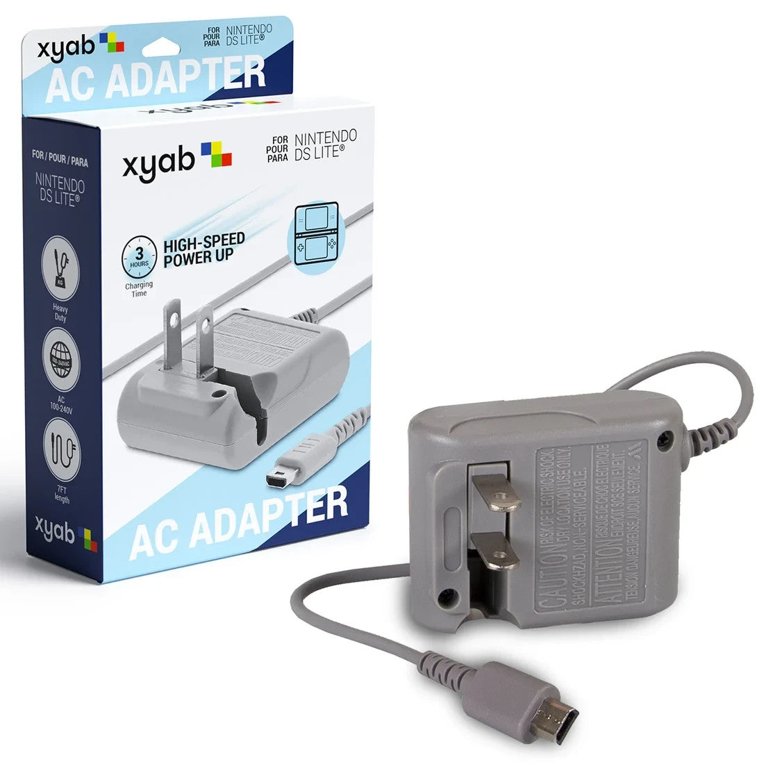 XYAB AC Adapter for Nintendo DS Lite