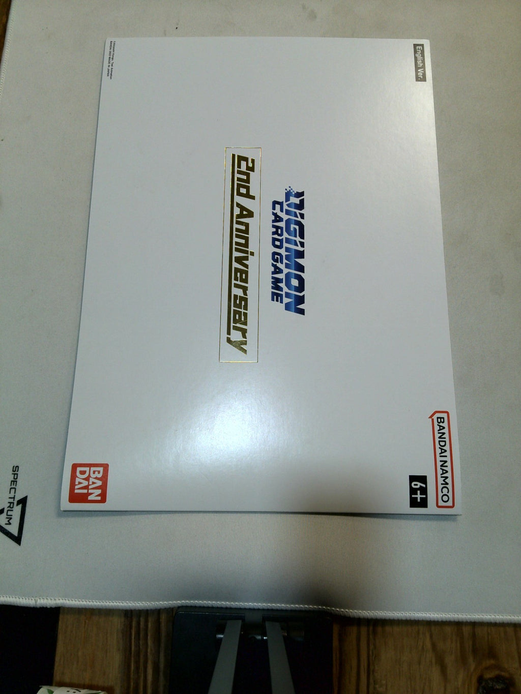 Digimon Card Game 2nd Anniversary 14 Card Gold Foil Promo Folder Set Omnimon