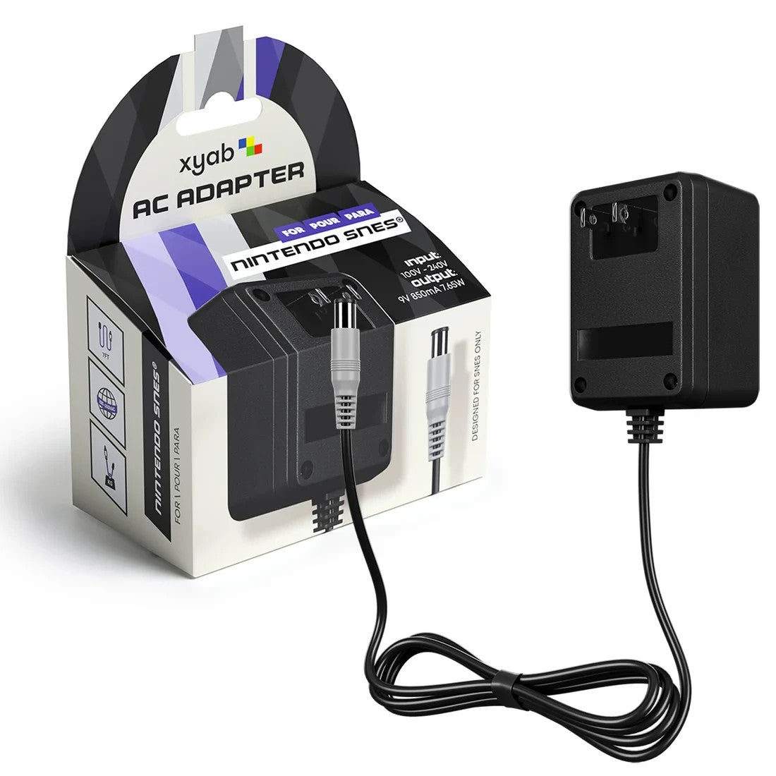 XYAB AC Adapter for SNES