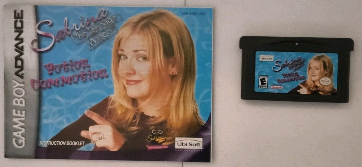 [GAME & MANUAL ONLY] Sabrina: The Teenage Witch Potion Commotion (Nintendo GBA)