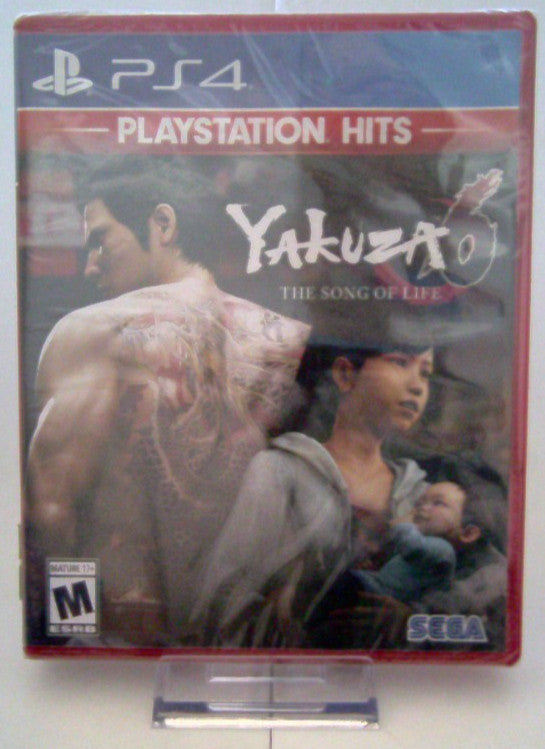 Yakuza 6: The Song of Life (PlayStation 4) CIB Complete In Box Sealed Authentic