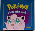 Pokemon Jigglypuff 23K Gold Plated Trading Card w/ Pokeball Burger King