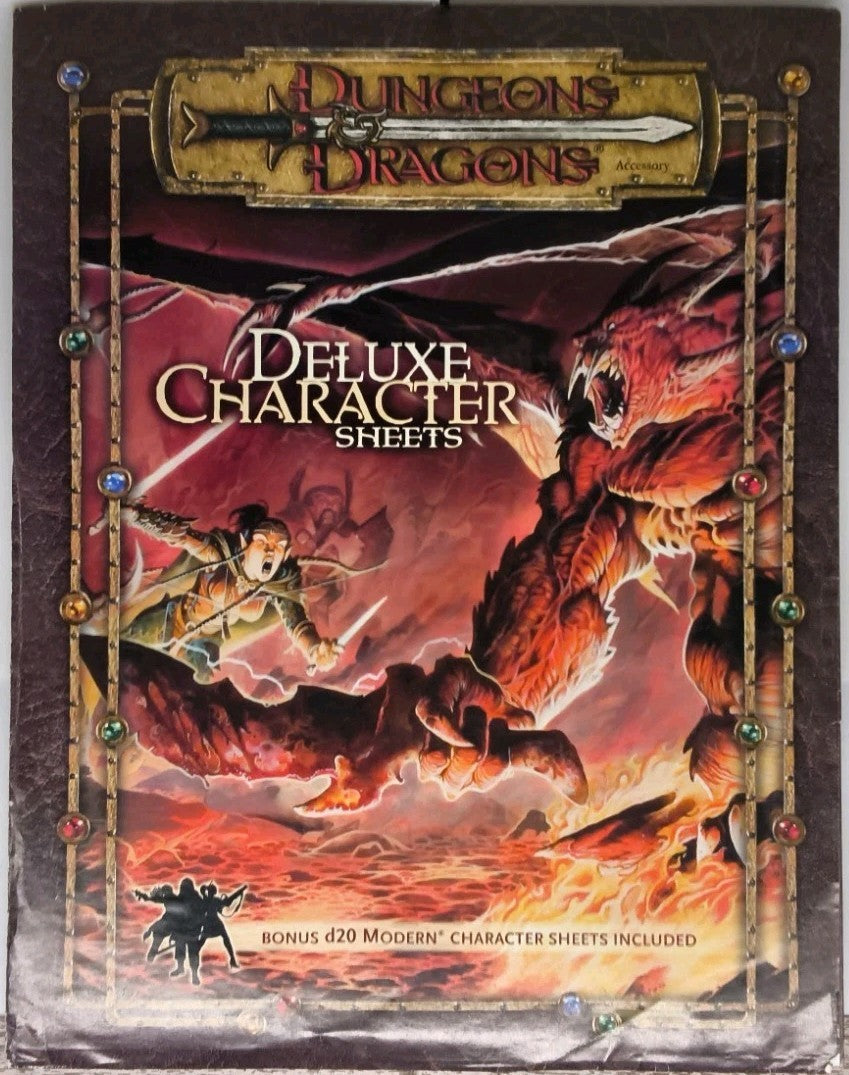 Player Character Sheets by Wizards Team and David Noonan (2004)