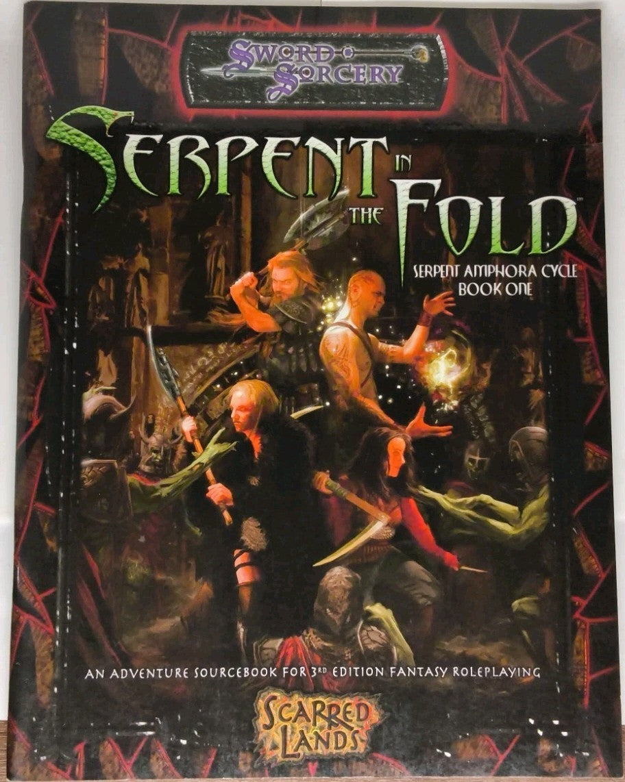 Sword & Sorcery: Serpent In The Fold - Serpent Amphora Cycle, Book One