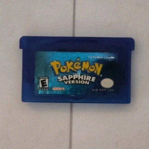 [GAME ONLY NO CASE NO MANUAL] Pokemon: Sapphire Version (Game Boy Advance)