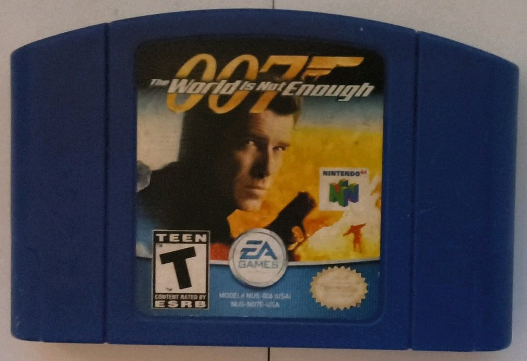 [GAME ONLY NO CASE NO MANUAL] 007: The World Is Not Enough (Nintendo 64) Tested