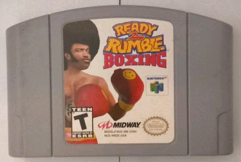 [GAME ONLY NO CASE NO MANUAL] Ready 2 Rumble Boxing (Nintendo 64) Authentic