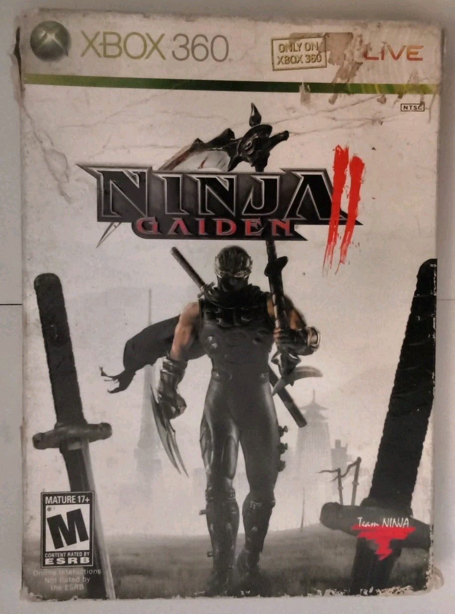 Ninja Gaiden II (Microsoft Xbox 360) CIB Complete In Box Authentic Tested