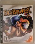 FaceBreaker (Sony PlayStation 3) CIB Complete In Box Authentic