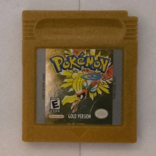 [GAME ONLY NO CASE NO MANUAL] Pokemon Gold Version (Game Boy Color) Authentic