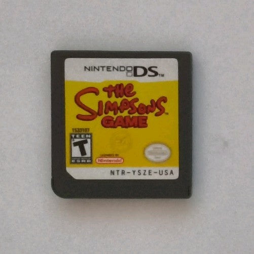 [GAME ONLY NO CASE NO MANUAL] The Simpsons Game (Nintendo DS) Authentic Tested