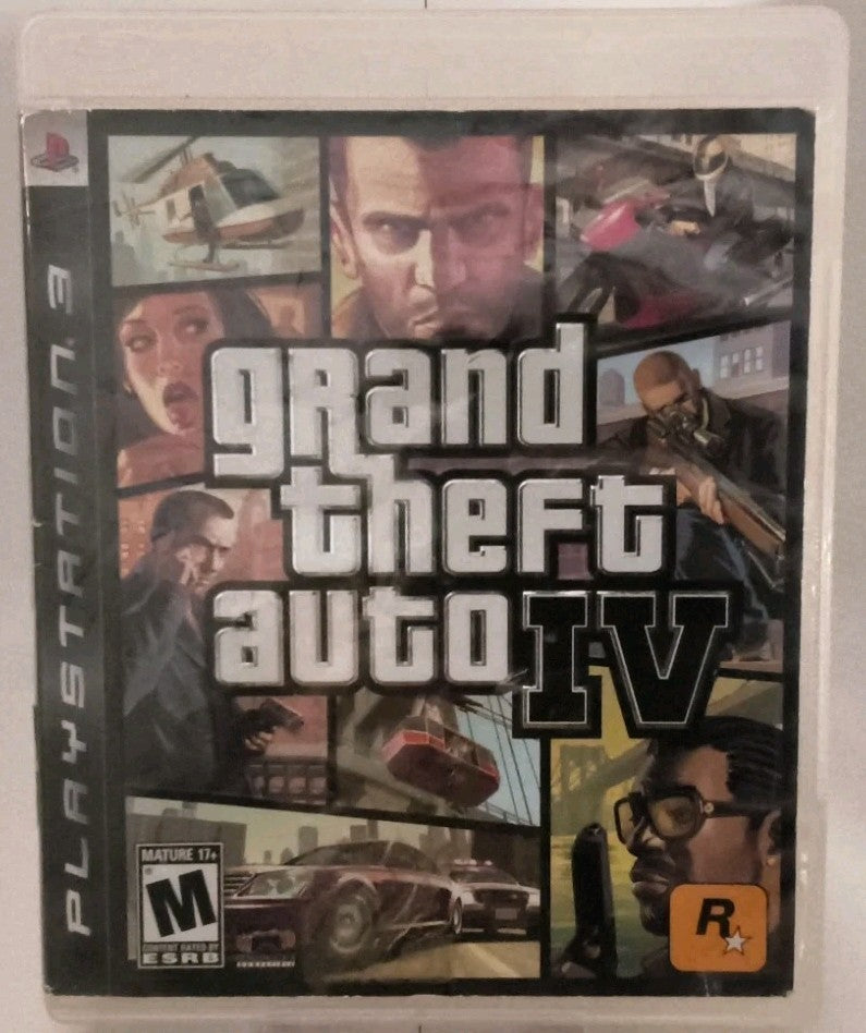 [CASE & GAME ONLY NO MANUAL] Grand Theft Auto IV (PlayStation 3) Authentic