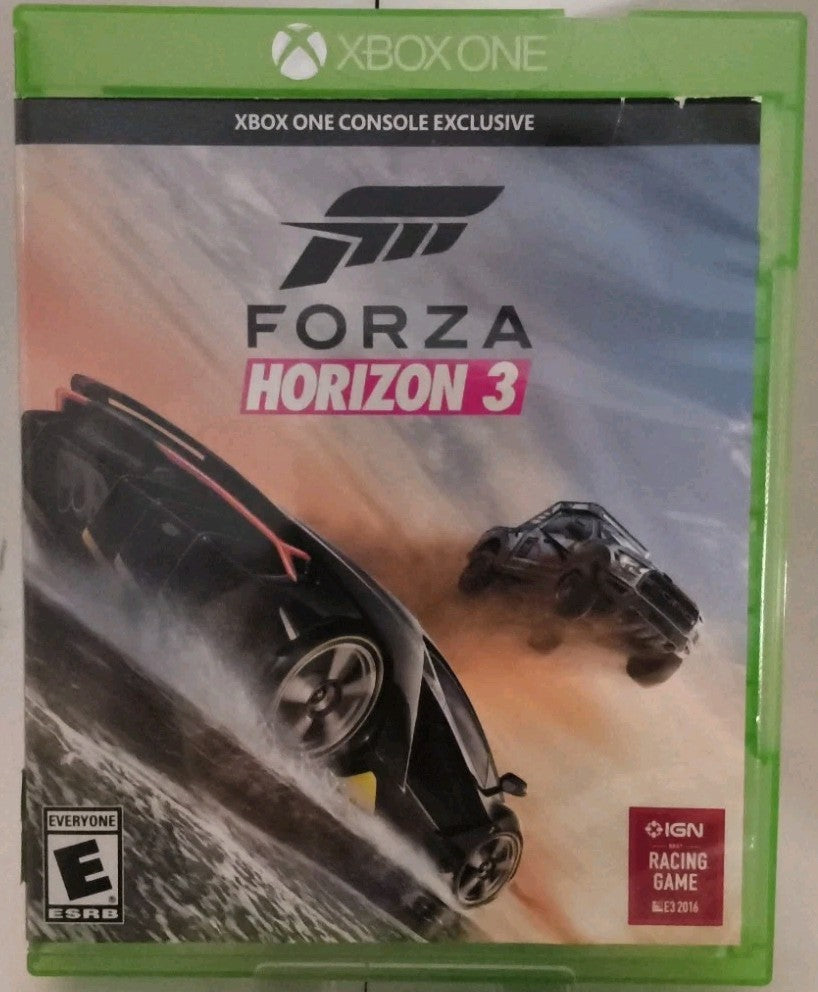 Forza Horizon 3 (Microsoft Xbox One) CIB Complete In Box Authentic