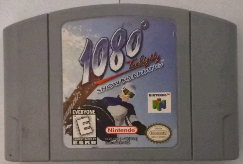 [GAME ONLY NO CASE NO MANUAL] 1080° Snowboarding (Nintendo 64) Authentic Tested