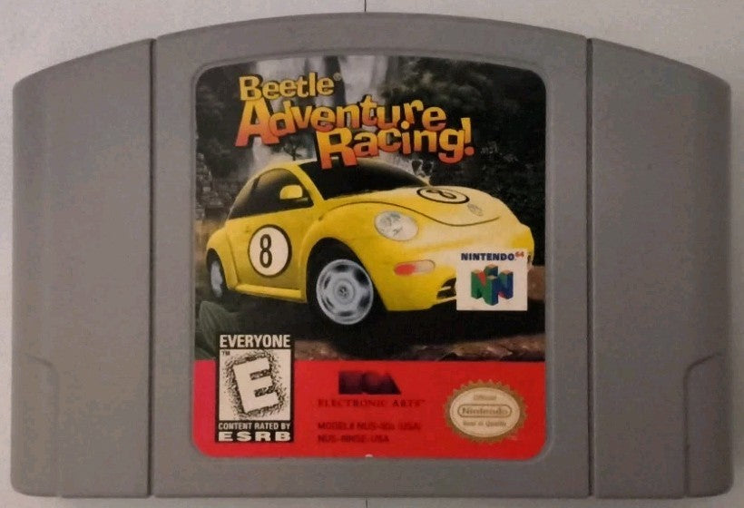 [GAME ONLY NO CASE NO MANUAL] Beetle Adventure Racing (Nintendo 64) Authentic