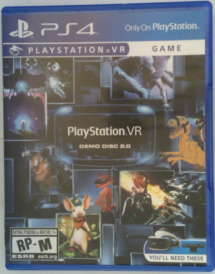 PlayStation VR Demo Disc 2.0 (Sony PlayStation 4) CIB Complete In Box Authentic