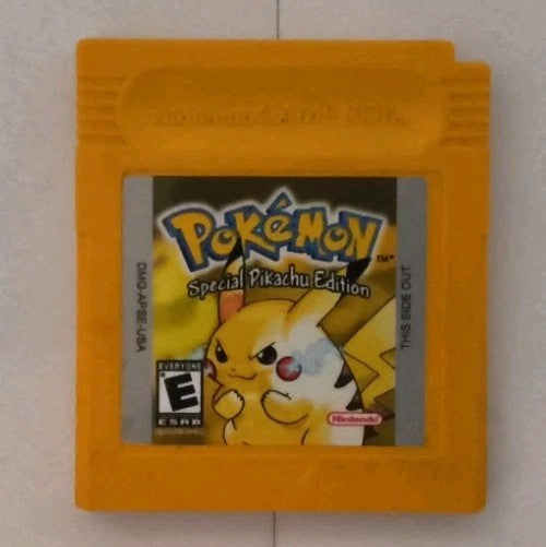 [GAME ONLY NO CASE NO MANUAL] Pokémon Yellow Version (Game Boy) Authentic Tested