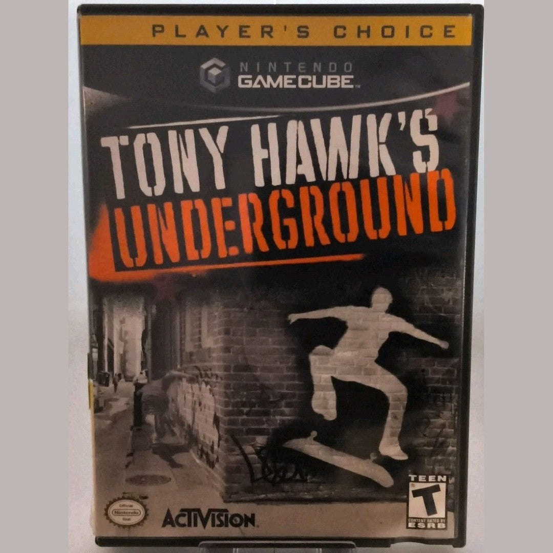 Tony Hawk Underground (Nintendo GameCube) CIB Complete In Box Authentic Tested